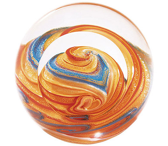 Jupiter Paperweight by Glass Eye Studio